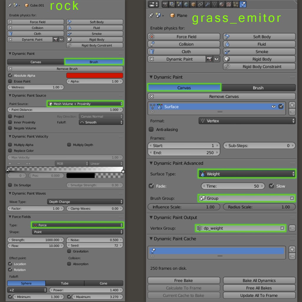 Grass Particles + Rock Collision preview image 2